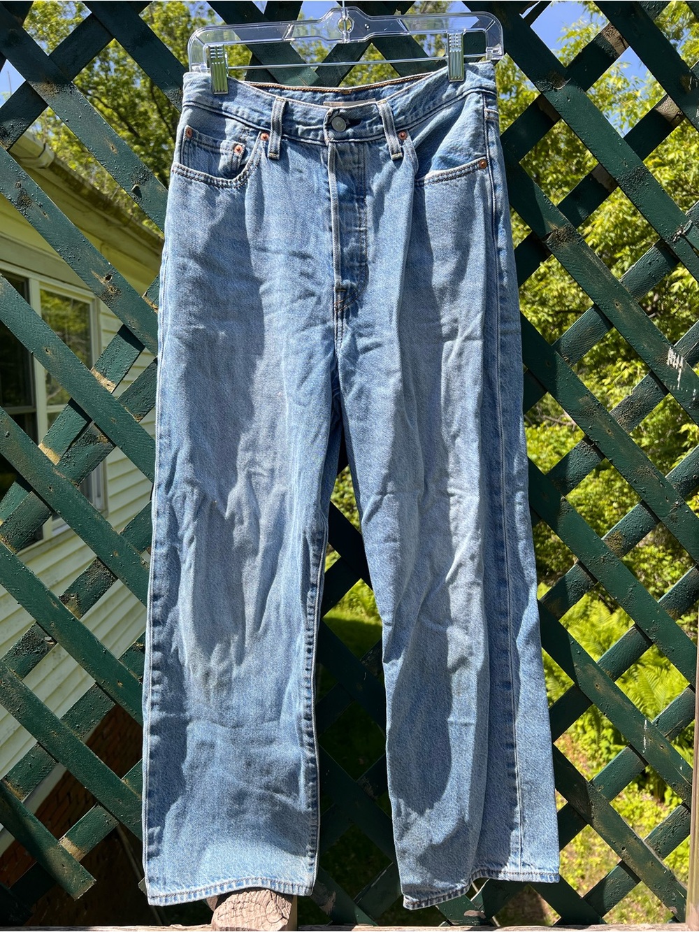 Levi's Ribcage Straight Ankle jeans in size 28 short - Picture 2 of 5